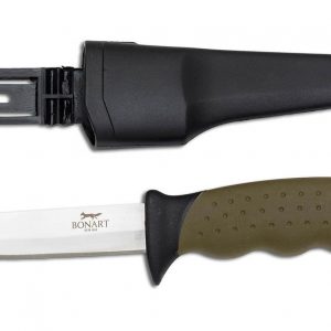 Plastic handled sheath knife