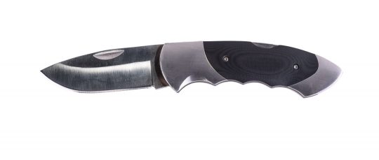 Micarta handle folding lock knife